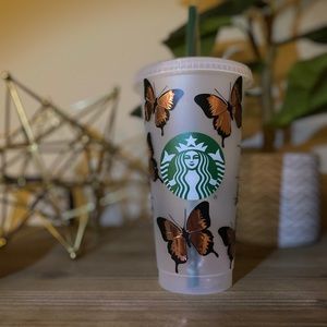 Butterfly custom Starbucks cup